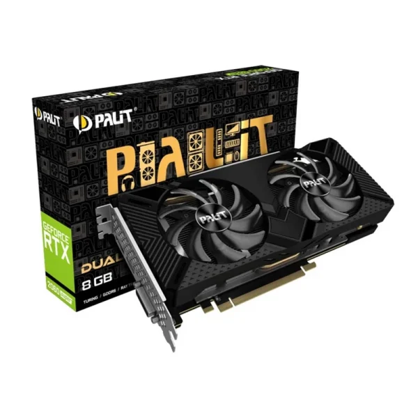 کارت گرافیک Palit 2060 SUPER با گارانتی 1 ساله شرکتی Palit GeForce RTX 2060 SUPER DUAL 8GB GDDR6