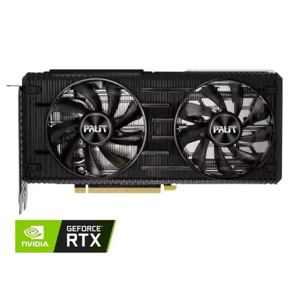 کارت گرافیک Palit 3060 TI با گارانتی 1 ساله شرکتی ریفر Palit GeForce RTX 3060 ti DUAL 8GB GDDR6