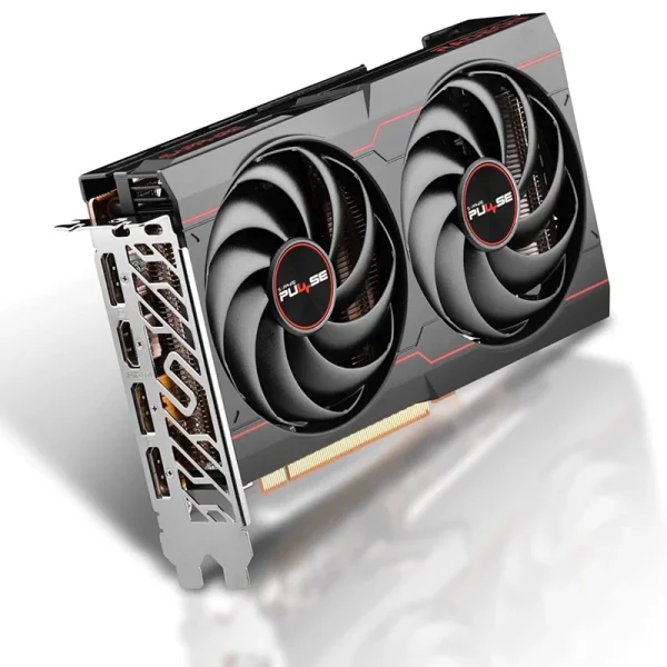 کارت گرافیک PULSE RX 6600 XT با گارانتی 1 ساله شرکتی PULSE AMD Radeon RX 6600 XT 8G GDDR6 Graphics Card