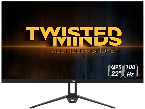 مانیتور 22 اینچ گیمینگ تویستد مایندز مدل Twisted Minds TM22FHD100IPS